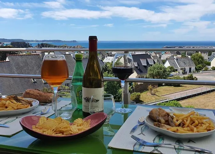 Appartement Bretagne Vue Mer Exceptionnelle Sur Les Hauts D\'Erquy Au Calme ! Et Au Pied Du Gr34