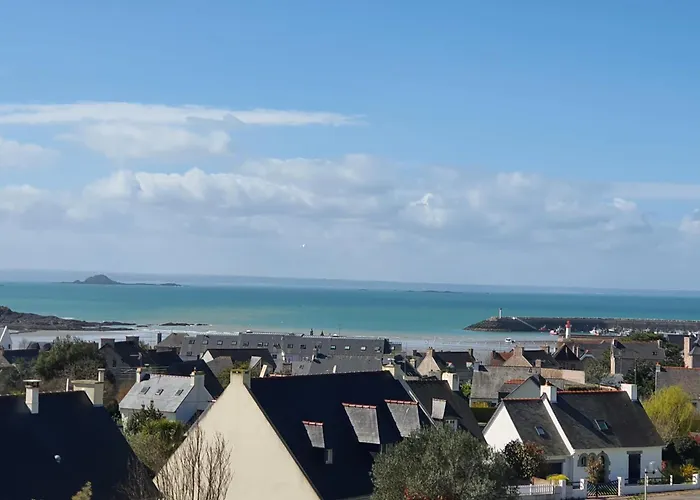 Appartement Bretagne Vue Mer Exceptionnelle Sur Les Hauts D\'Erquy Au Calme ! Et Au Pied Du Gr34