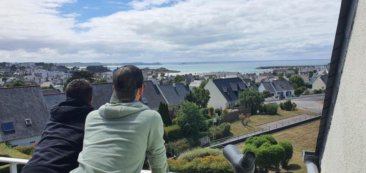 Bretagne Vue Exceptionnelle Sur Les Hauts D'erquy Au Calme ! Et Au Pied Du Gr34 Apartment Erquy