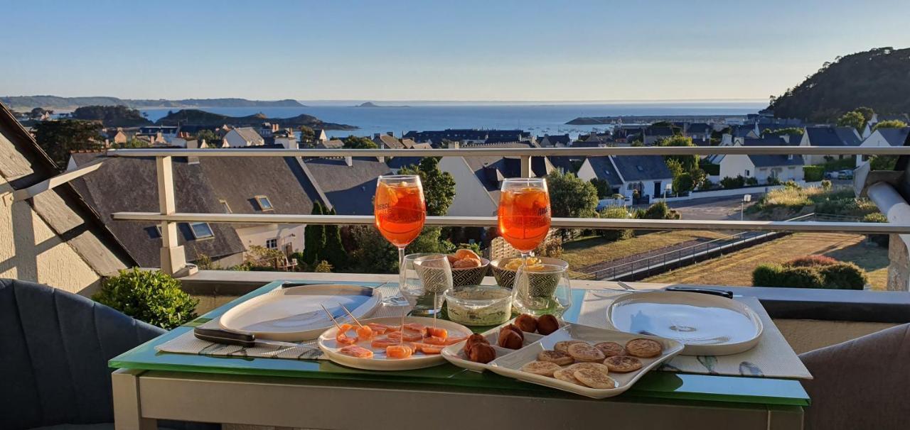 Apartment Bretagne Vue Exceptionnelle Sur Les Hauts D'erquy Au Calme ! Et Au Pied Du Gr34